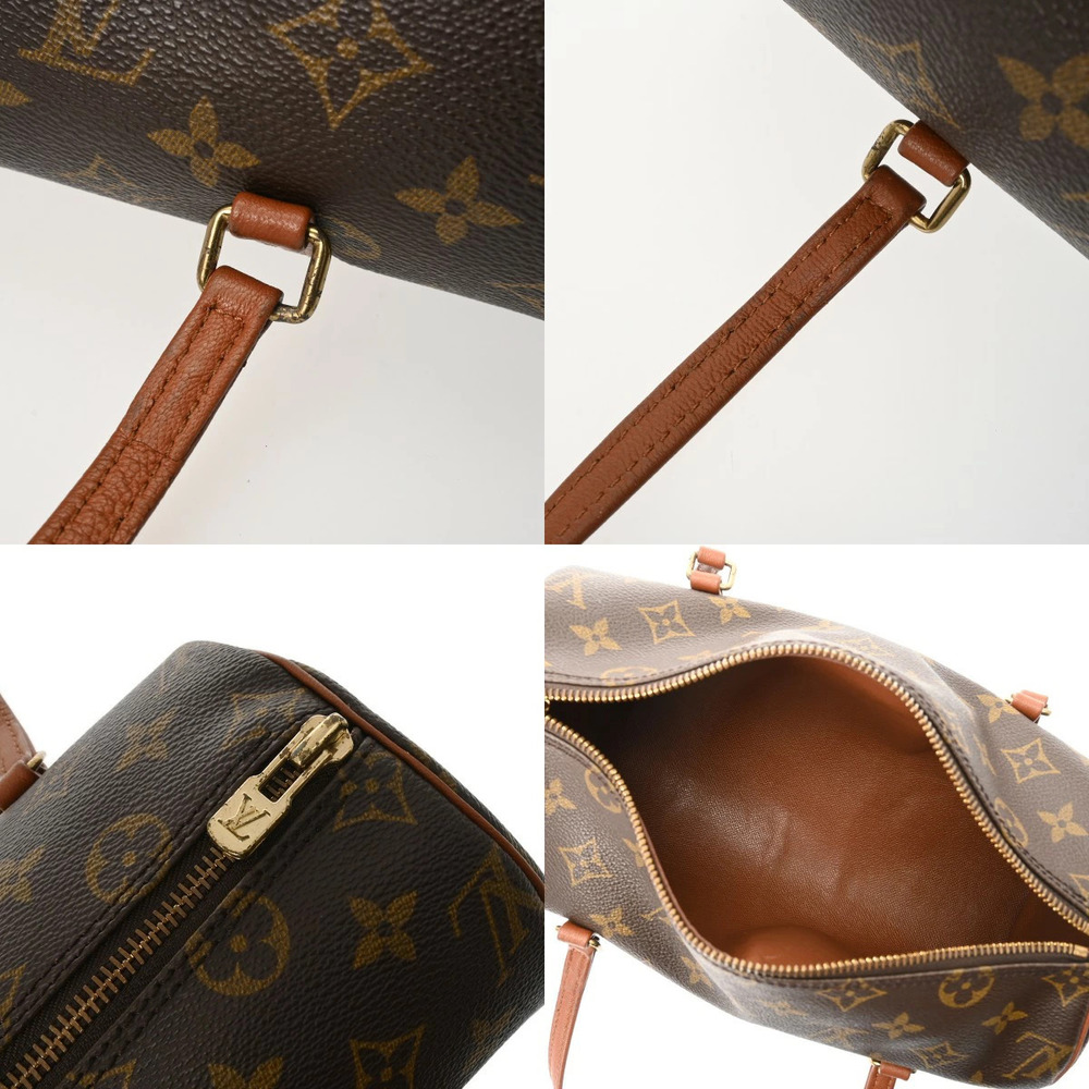 LOUIS VUITTON Monogram Papillon Brown Canvas Handbag - Picture 9 of 10